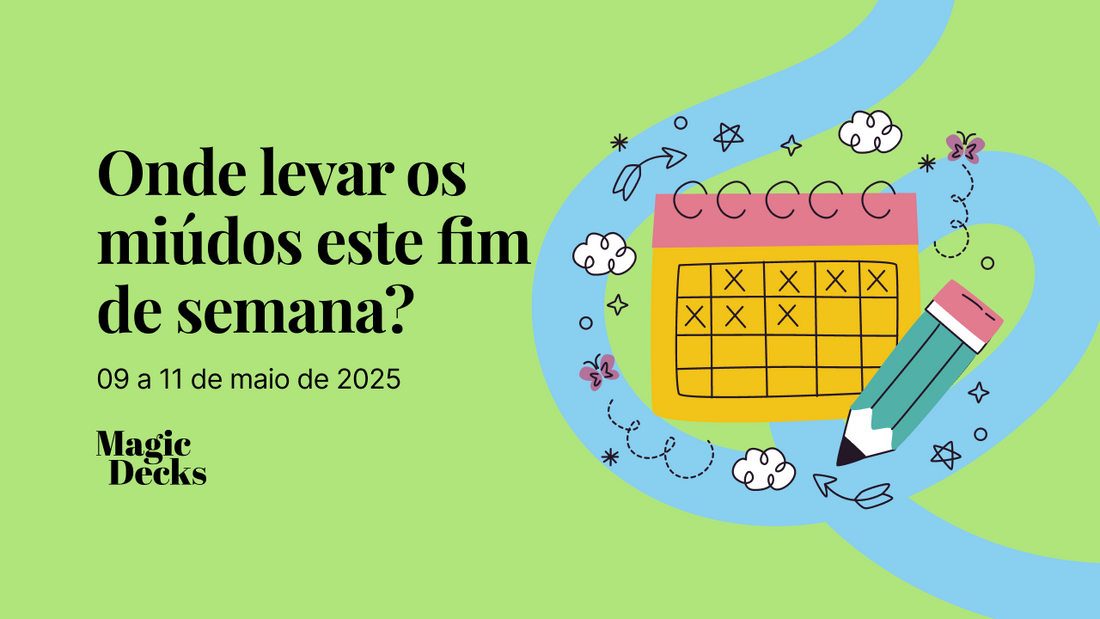 Onde levar os miúdos este fim de semana? Atividades para crianças de 09 a 11 de Maio de 2025