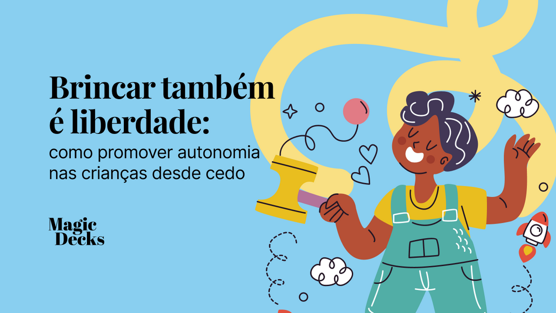 Brincar também é liberdade: como promover autonomia nas crianças desde cedo