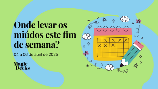 Onde levar os miúdos este fim de semana? Atividades para crianças de 4 a 6 de Abril de 2025
