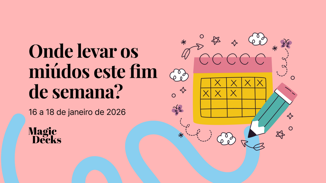 Onde levar os miúdos este fim‑de‑semana? Atividades para crianças de 16 a 18 de janeiro de 2026