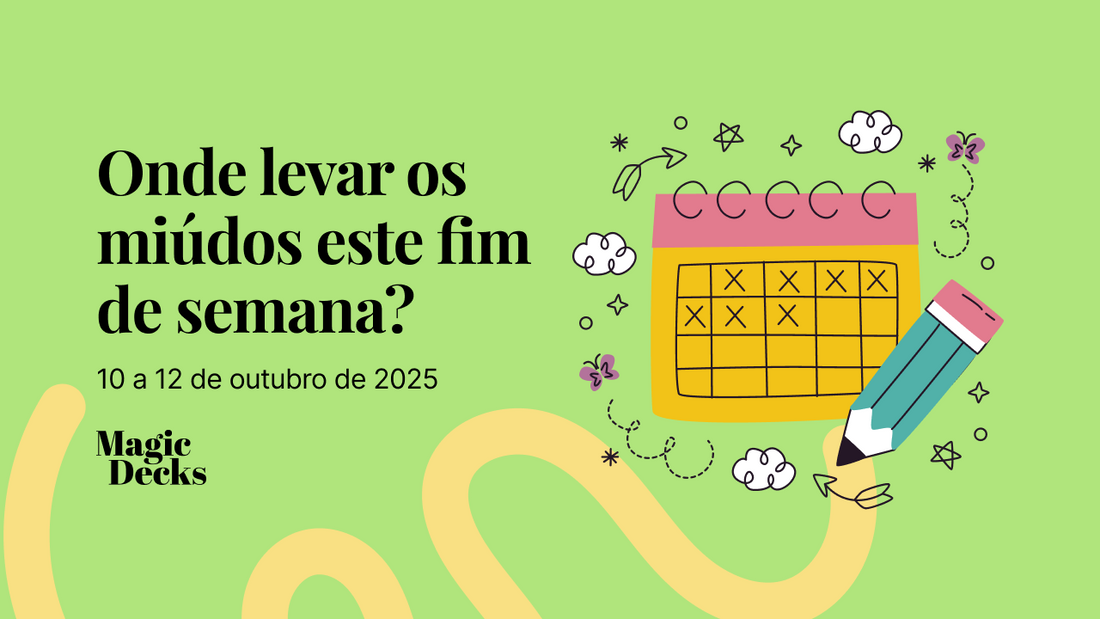 Onde levar os miúdos este fim de semana? Atividades para crianças de 10 a 12 de outubro de 2025