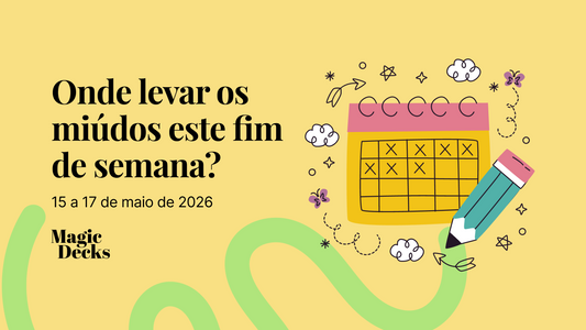Onde levar os miúdos este fim-de-semana? Atividades para crianças de 15 a 17 de maio de 2026