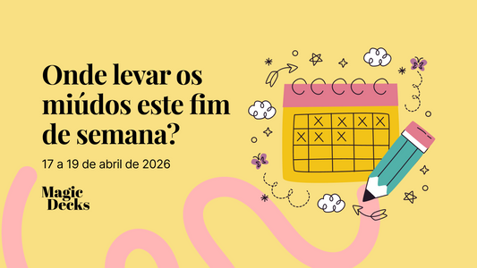 Onde levar os miúdos este fim-de-semana? Atividades para crianças de 18 a 20 de abril de 2026