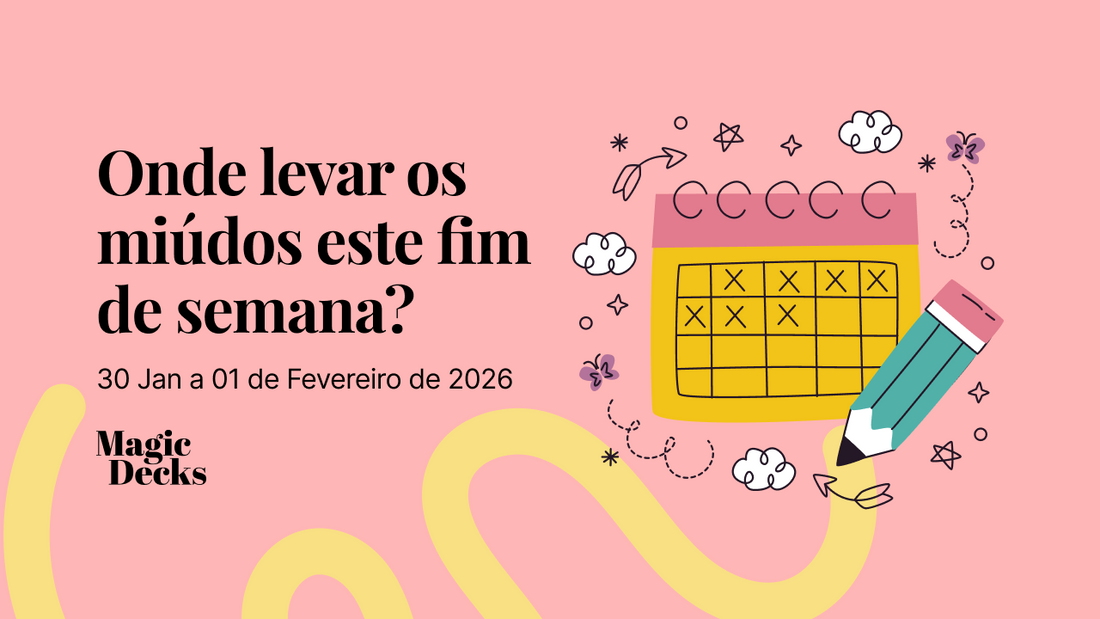 Onde levar os miúdos este fim-de-semana? Atividades para crianças de 30 Jan a 01 Fev de 2026
