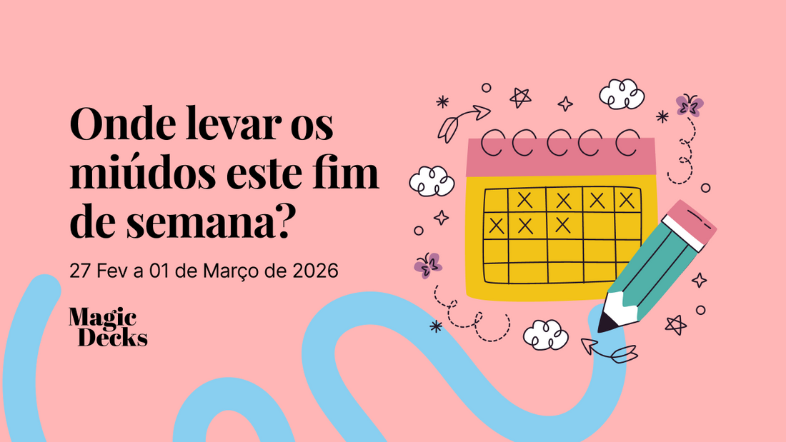 Onde levar os miúdos este fim-de-semana? Atividades para crianças de 27 a 01 de março de 2026