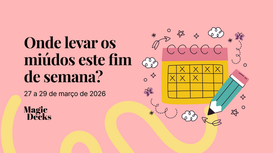 Onde levar os miúdos este fim-de-semana? Atividades para crianças de 27 a 29 de março de 2026