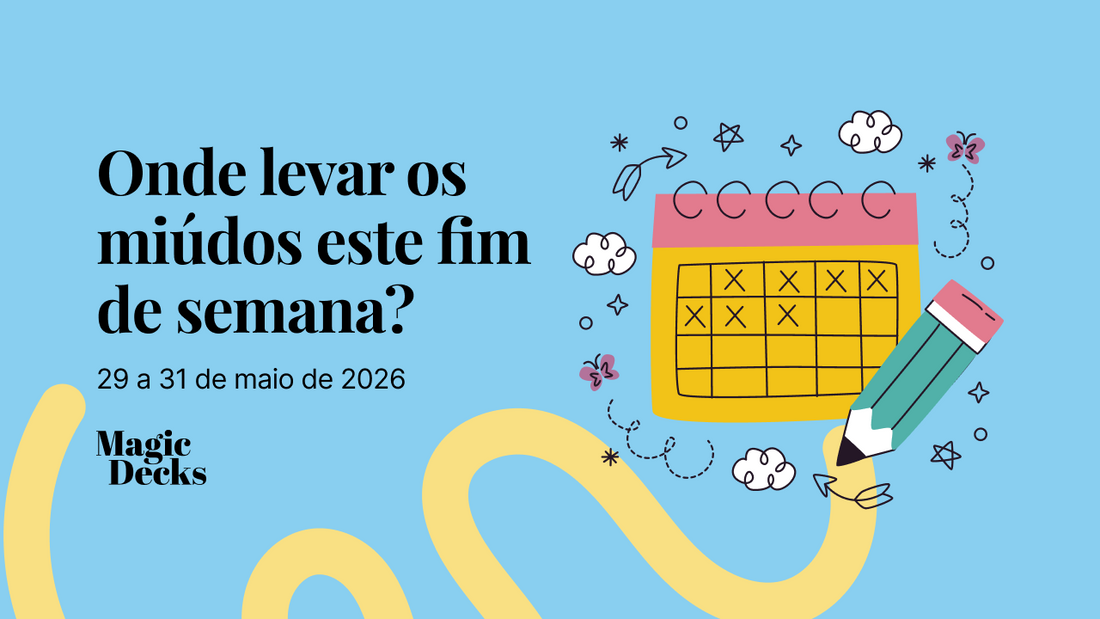 Onde levar os miúdos este fim-de-semana? Atividades para crianças de 29 a 31 de maio de 2026